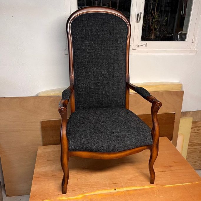 Rénovation fauteuil Voltaire  